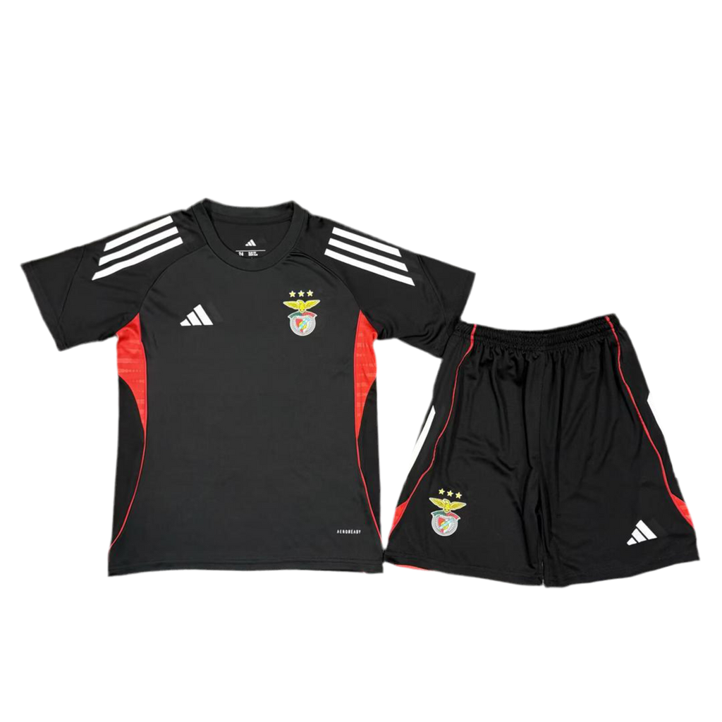 Conjunto infantil entrenamiento negro 2025/26