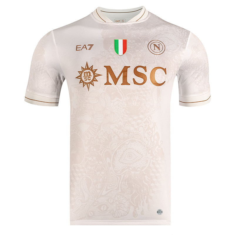 Camiseta Napoles alternativo blanca 2025/26 - napoli