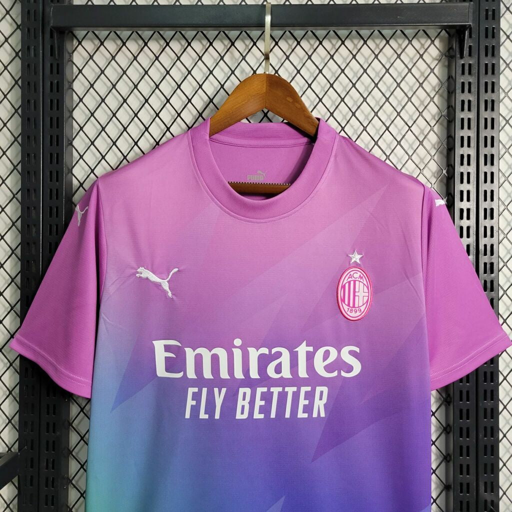 Camiseta Milan rosa Third 2023/24