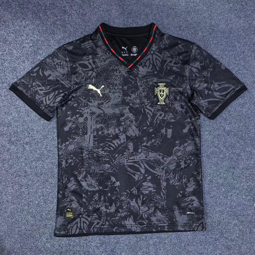Camiseta Selección de Portugal concept negra 2026/27