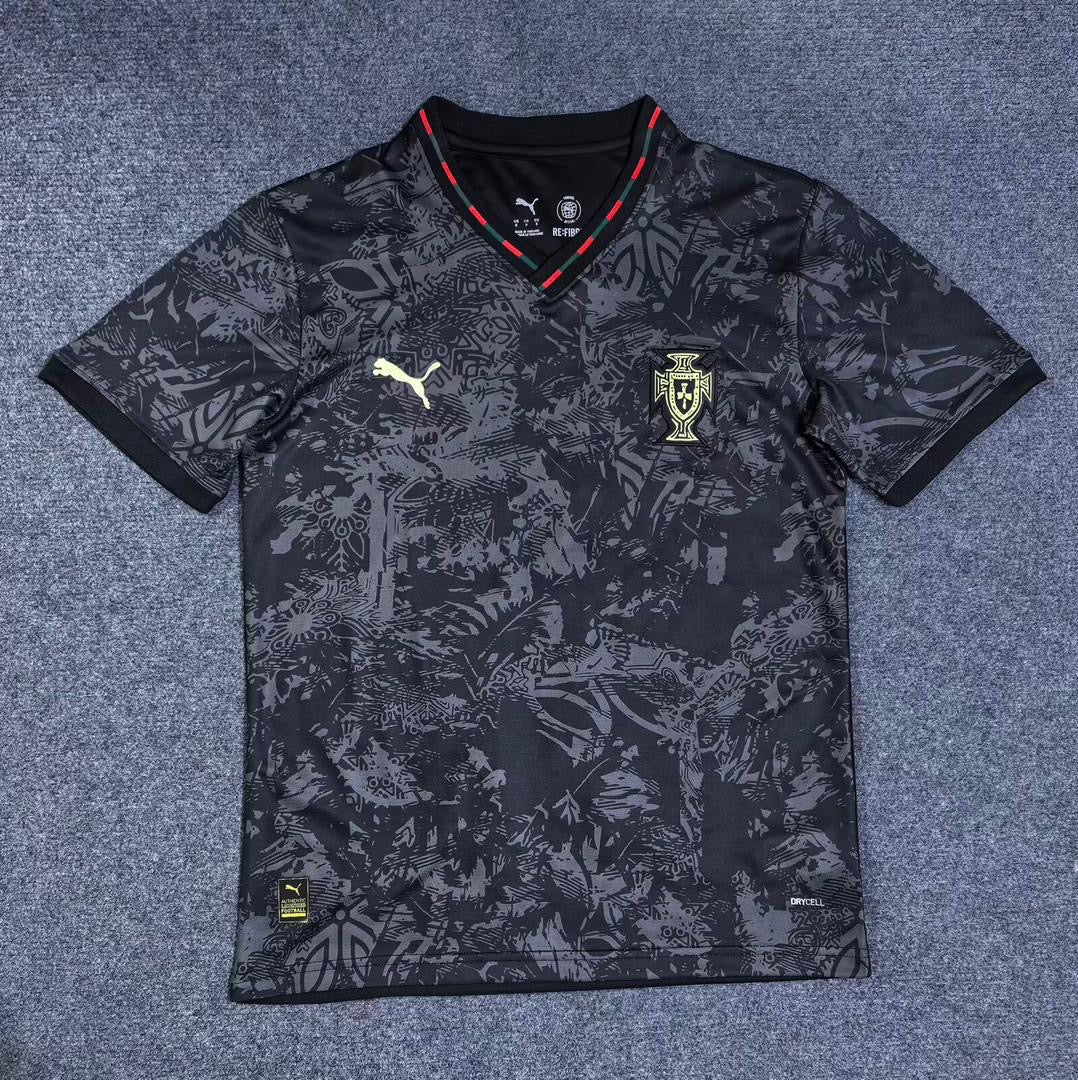 Camiseta Selección de Portugal concept negra 2026/27