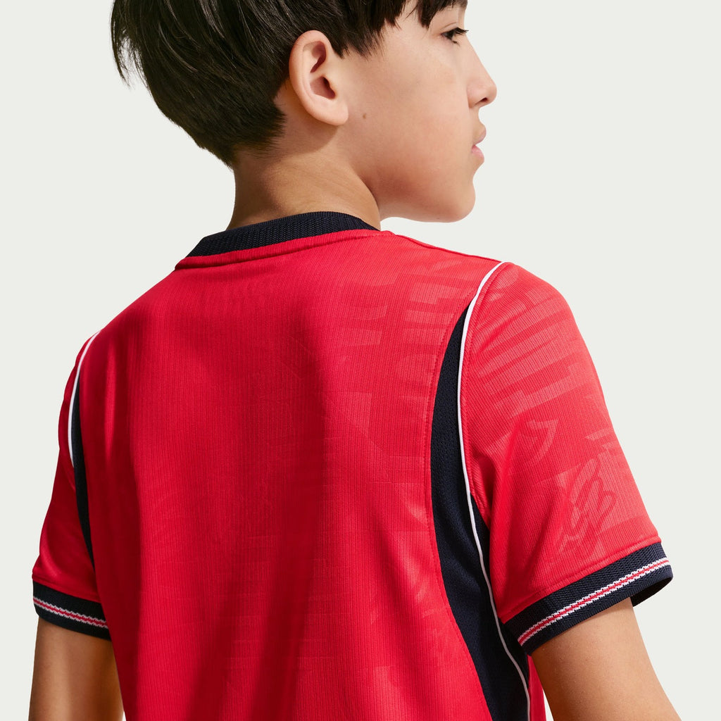 Conjunto infantil Selección Inglaterra alternativa roja COPA DEL MUNDO 2026