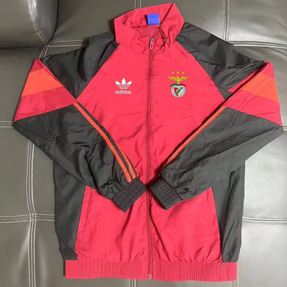Chaqueta rojo y negro 2026/27 cremallera completa