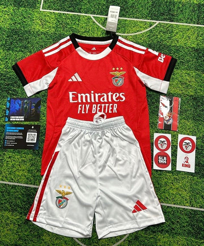 Conjunto infantil PRINCIPAL rojo 2025/26