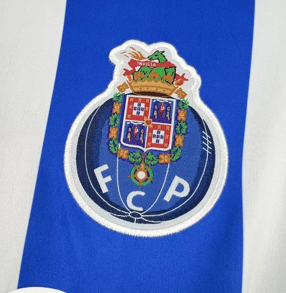 Camiseta retro 2017/18 - azul y blanca