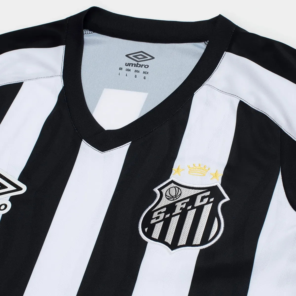 Camiseta Santos Away 2026/27 blanca/negro - FEMENINA