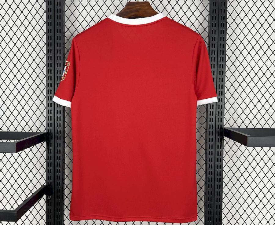 Camiseta retro rojo principal 1973/74