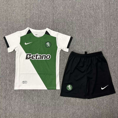 Conjunto infantil COM MEIAS STROMP verde/blanca 2024/25
