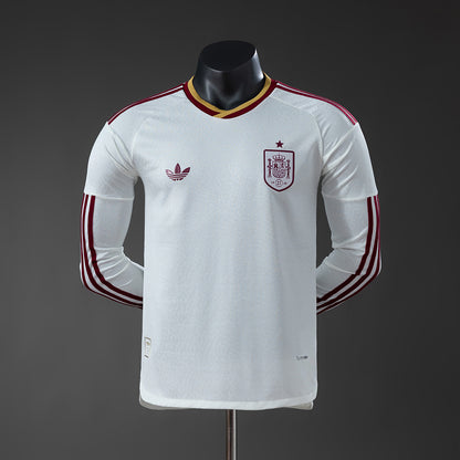 Camiseta España 2026 Versión Jugador 2ª Equipación Manga Larga