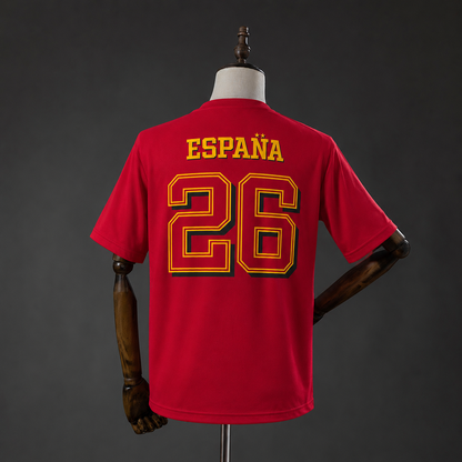Camiseta España "Somos Campeones" Roja