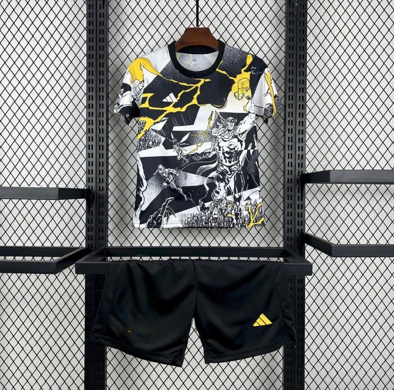 MERENGUES PRE MATCH 25/26 CONJUNTO INFANTIL