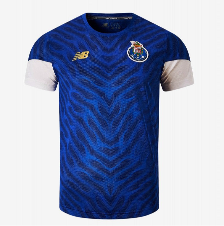 Camiseta PRÉ JOGO azul 2025/26