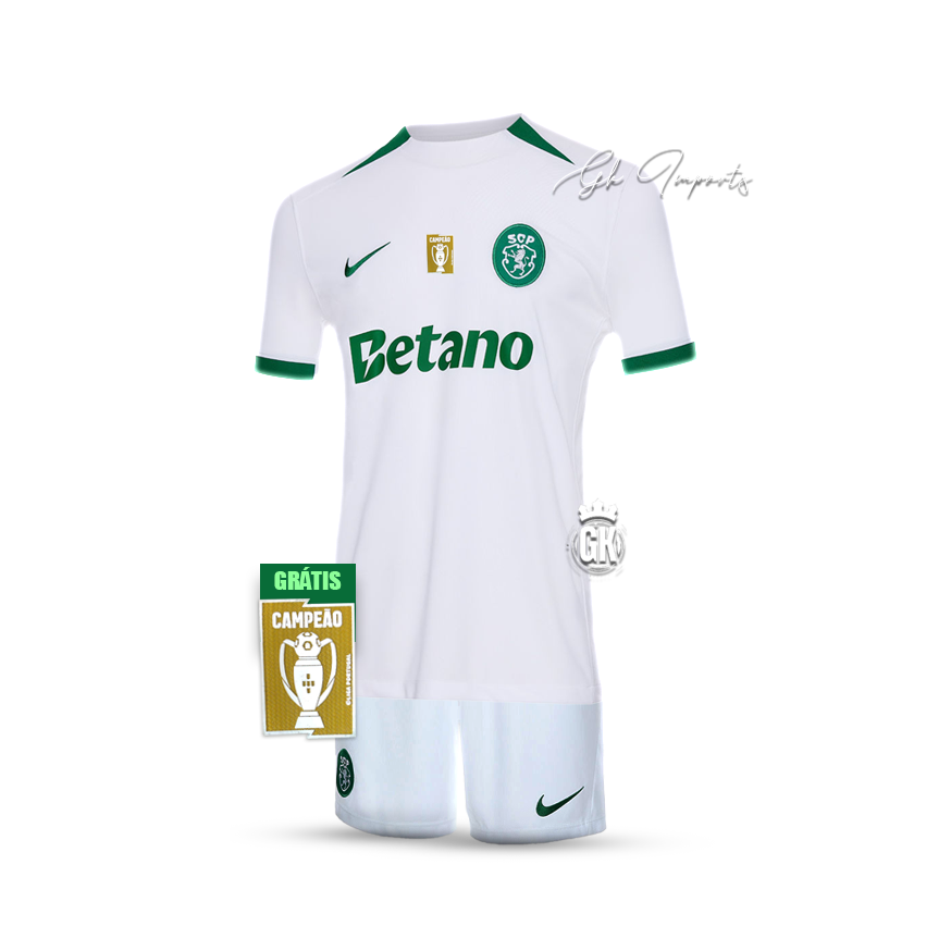 Conjunto infantil copa das copas blanco 2024/25