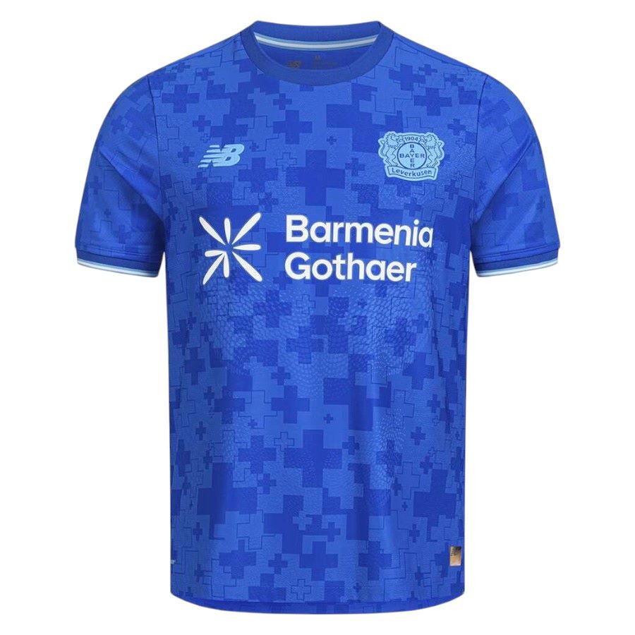 Camiseta Bayer Leverkusen tercera equipación azul 2025/26