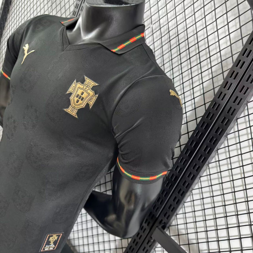 Camiseta Selección de Portugal edición especial pantera negra EUSÉBIO 2026/27 PLAYER - AUTHENTIC