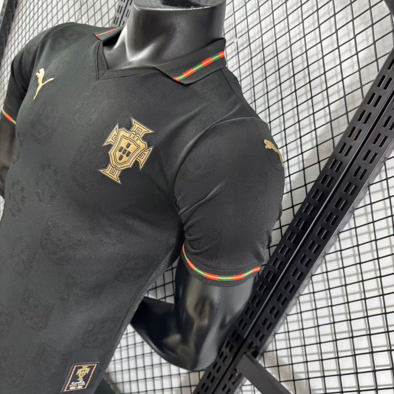 Camiseta Selección de Portugal edición especial pantera negra EUSÉBIO 2026/27 PLAYER - AUTHENTIC