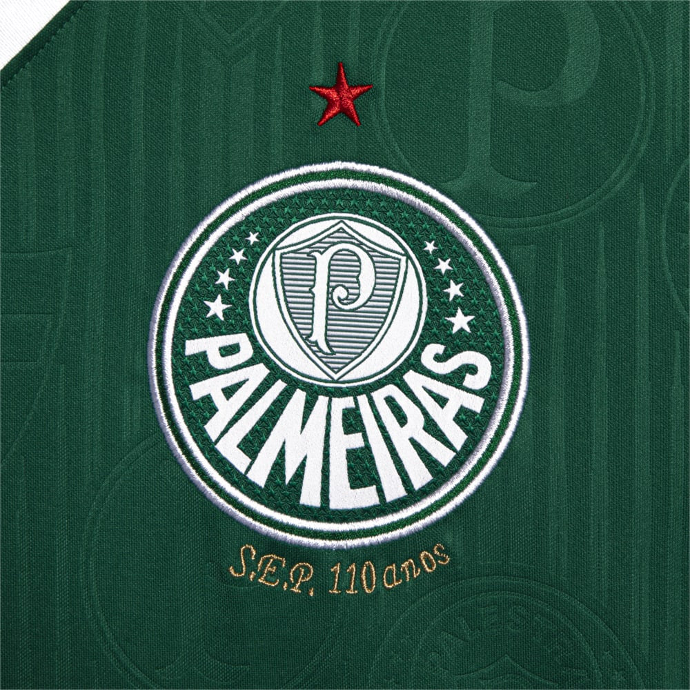 Camiseta Palmeiras Femenina Verde Home 2024/25