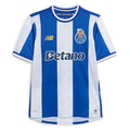 Camiseta primeiro equipación azul/blanco 2025/26 simbolo bordado