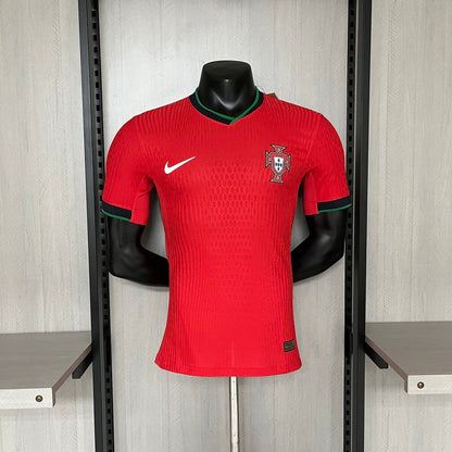 Camiseta Portugal Roja Home Euro 2024 Player