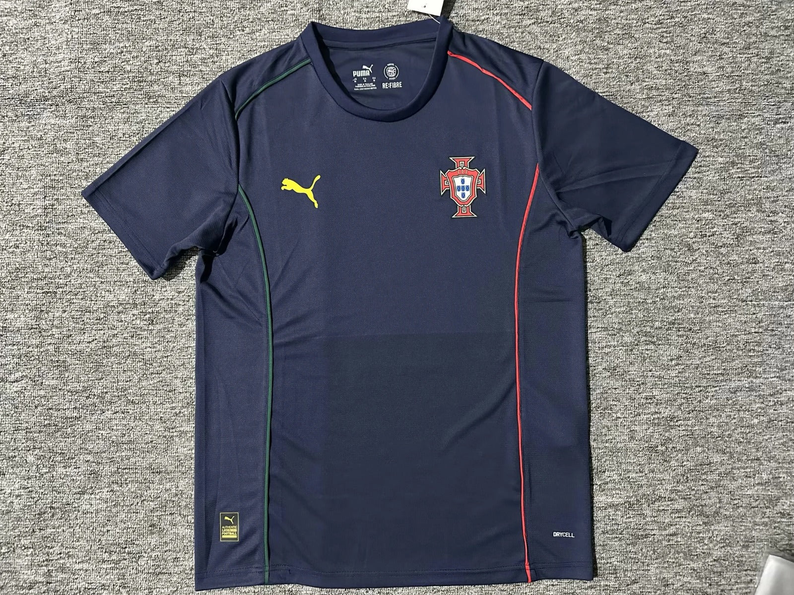 Camiseta Selección de Portugal casual azul 2025