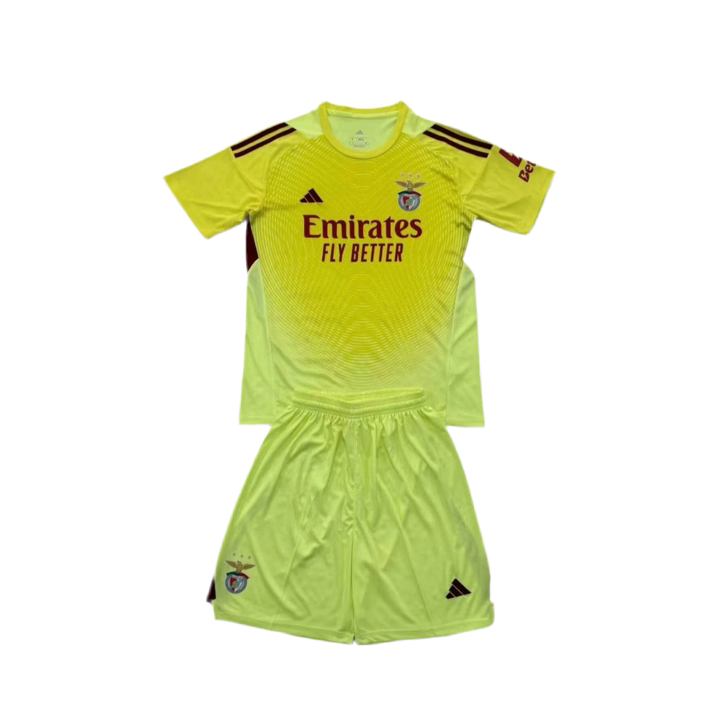 Conjunto infantil PORTERO amarillo 2025/26