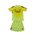 Conjunto infantil PORTERO amarillo 2025/26