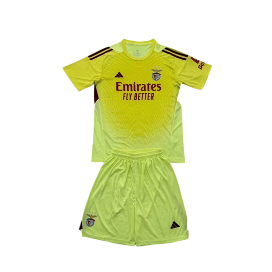Conjunto infantil PORTERO amarillo 2025/26