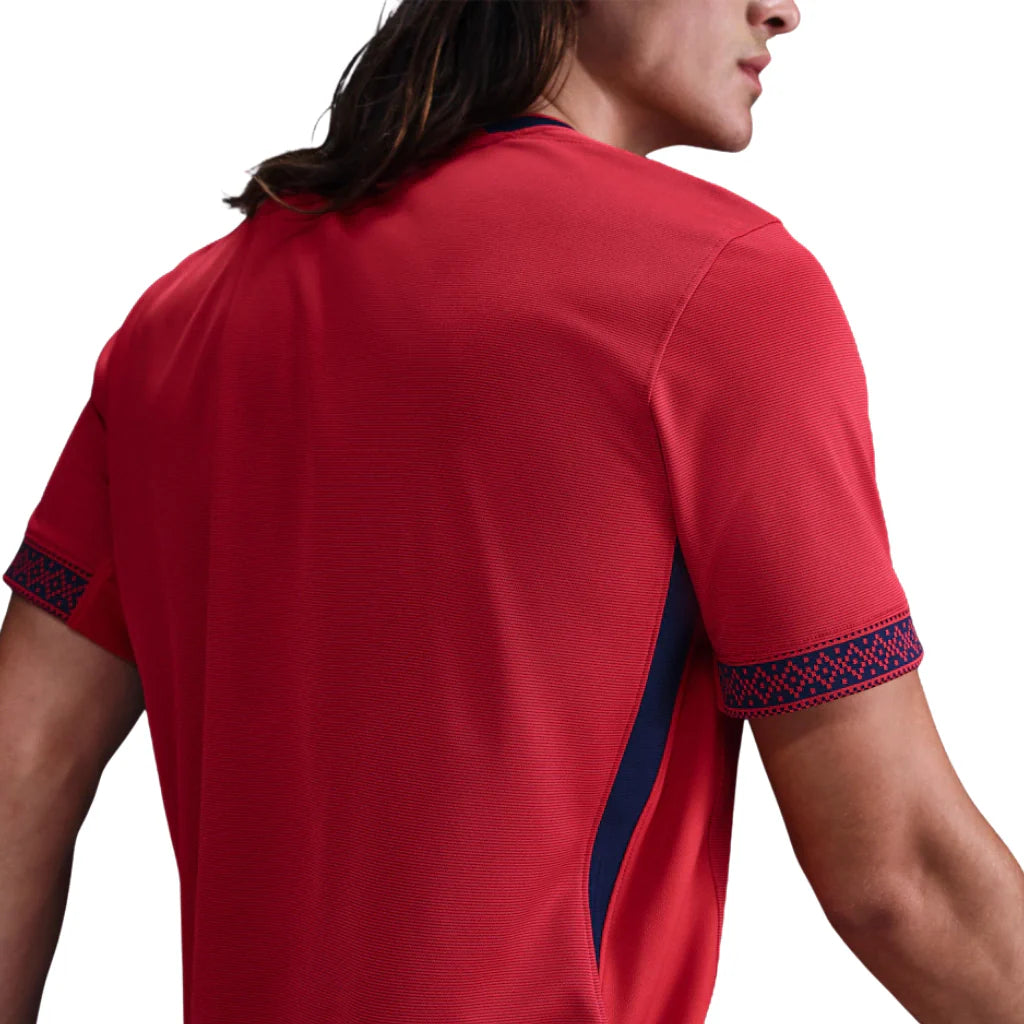Camiseta Selección de Noruega principal roja - Copa del Mundo 2026