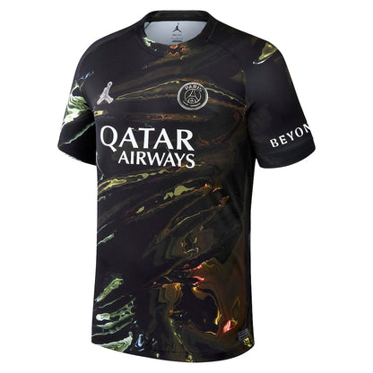 Camiseta PSG jordan 2026 Night Edition negra - LANZAMIENTO