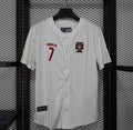 Camiseta Selección de Portugal baseball style RONALDO 7 2025/26