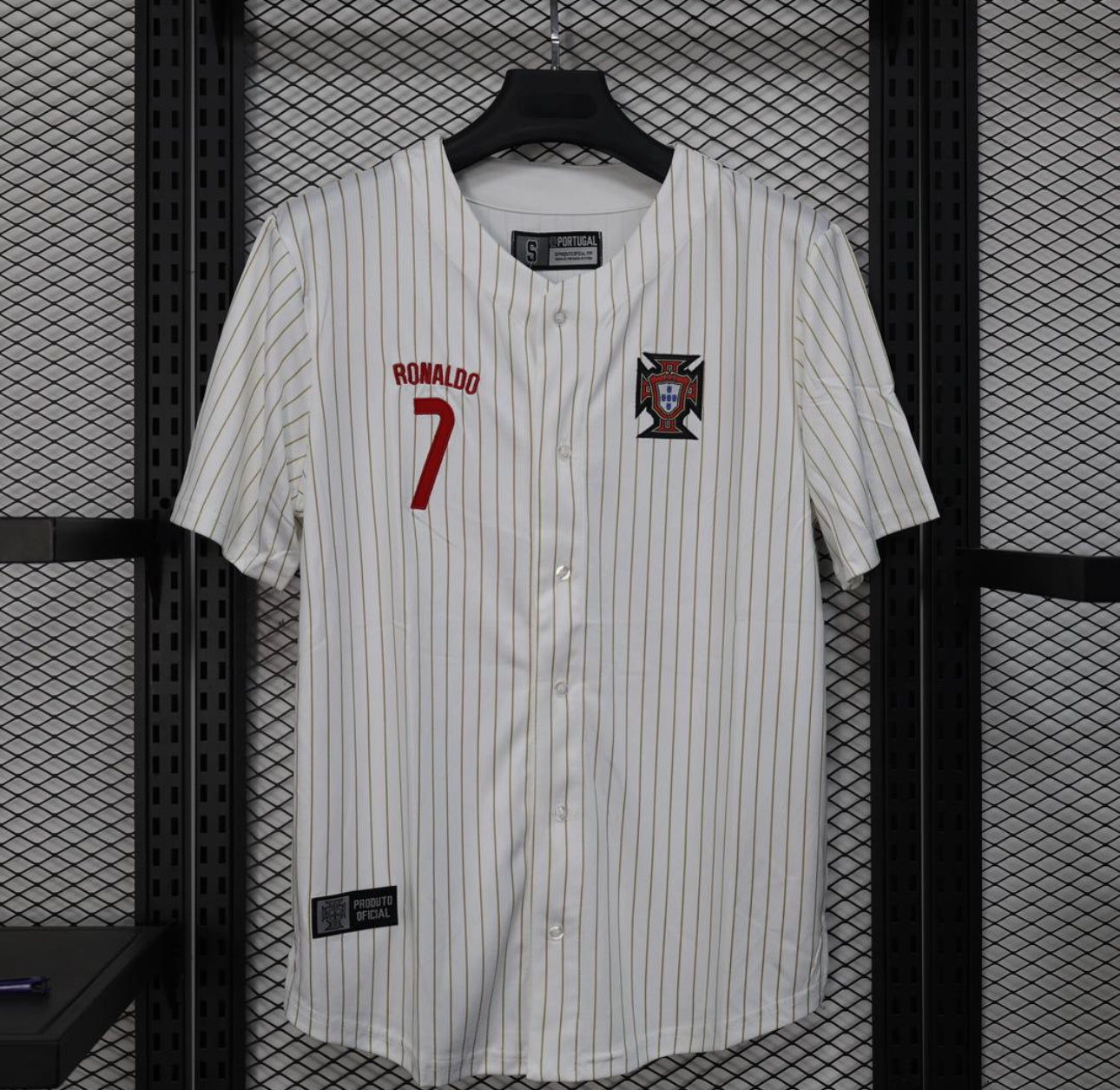 Camiseta Selección Portugal baseball style RONALDO 7 2025/26