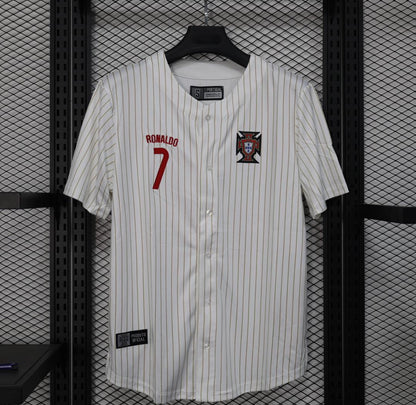Camiseta Selección Portugal baseball style RONALDO 7 2025/26