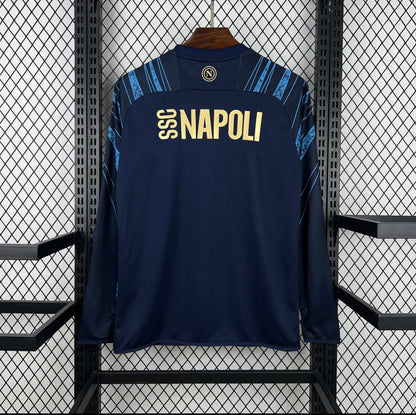 NAPOLI PRE MATCH 25/26 MANGA LARGA HOMBRE