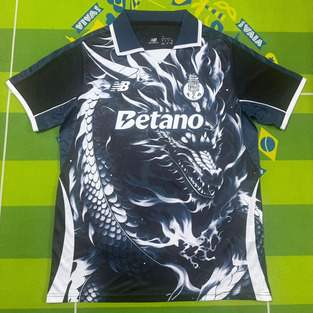 Camiseta dragón azul y negra concept 2026/27 - LANZAMIENTO EXCLUSIVO