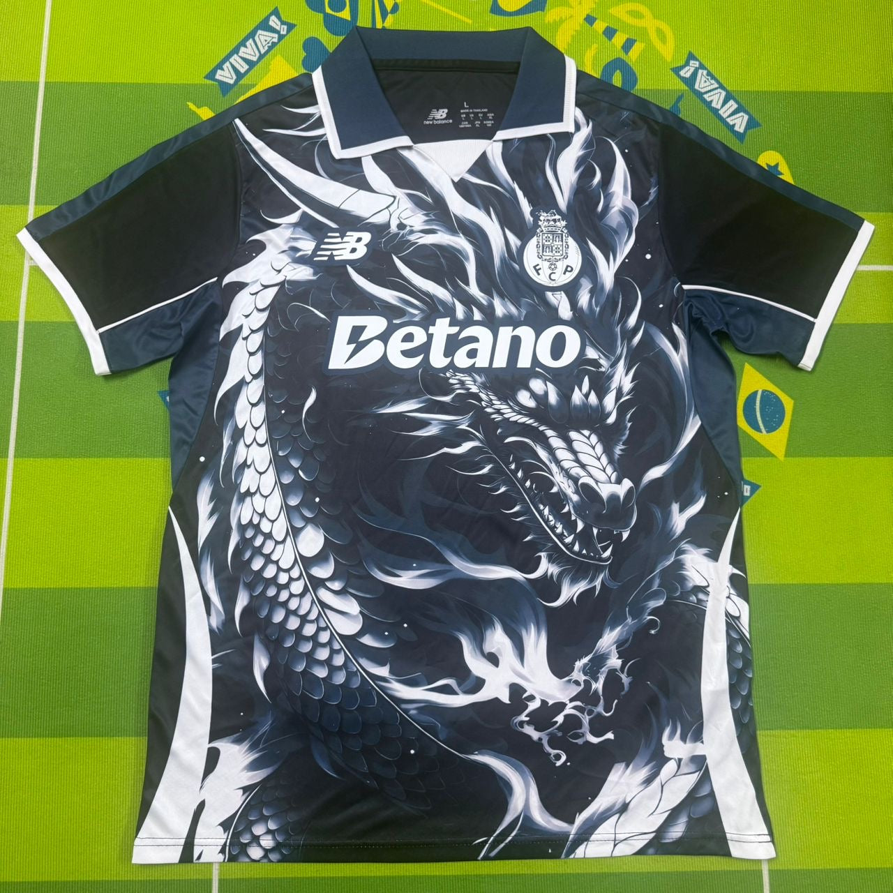 Camiseta dragón azul y negra concept 2026/27 - LANZAMIENTO EXCLUSIVO