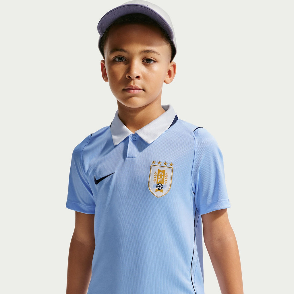 Conjunto infantil Selección Uruguay principal azul COPA DEL MUNDO 2026