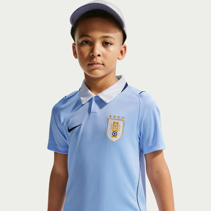 Conjunto infantil Selección Uruguay principal azul COPA DEL MUNDO 2026
