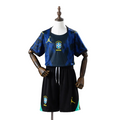 Conjunto Infantil Brasil alternativa Copa del Mundo 2026 - azul