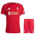 Conjunto Infantil Liverpool Local 2025/26
