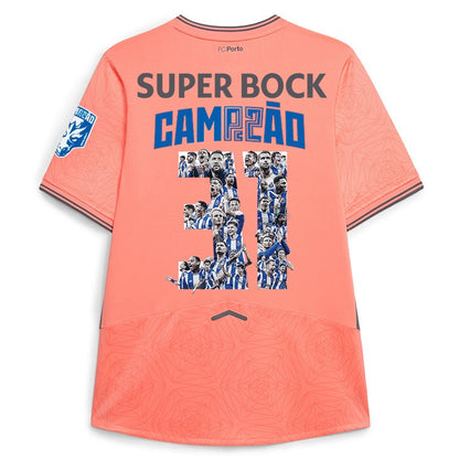 Conjunto infantil CAMPEÕES 31 segundo equipación rosa 2025/26 - LANZAMIENTO ALTERNATIVA