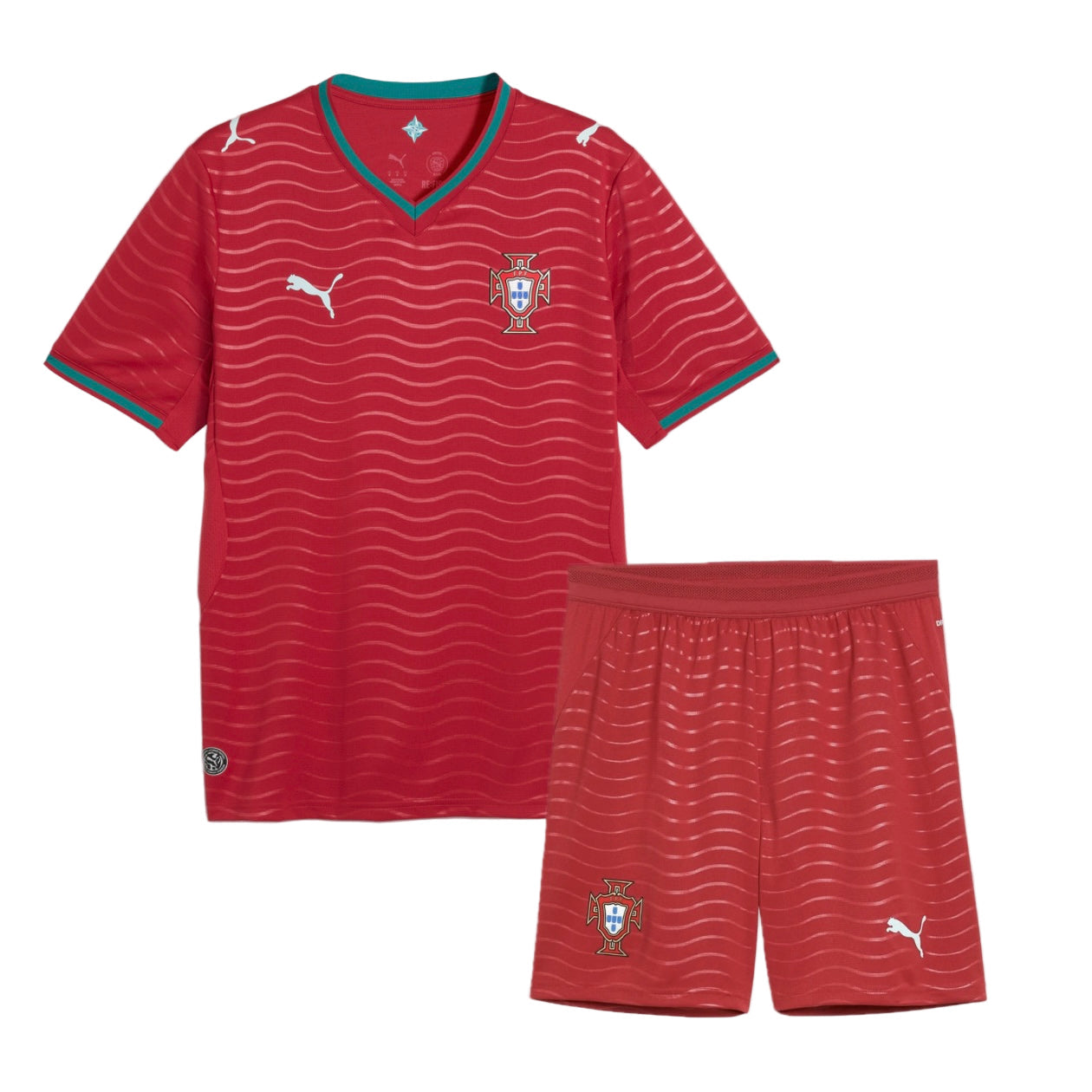 Conjunto infantil Selección de Portugal principal COPA DEL MUNDO 2026 - roja