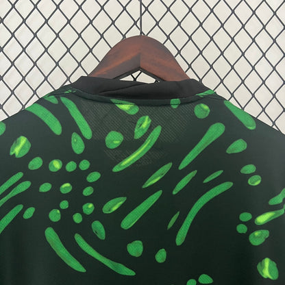 Camiseta Nigeria verde/negra 2024