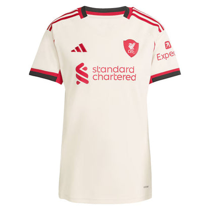 Camiseta Liverpool FEMENINA alternativa blanca 2025/26