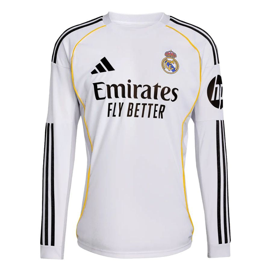 Camiseta Real Madrid blanca Local 2025/26 - MANGA LARGA