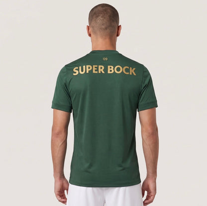Camiseta S C P conmemorativa 120 años verde 2026/27 - [preventa: 11 a 22 días hábiles]