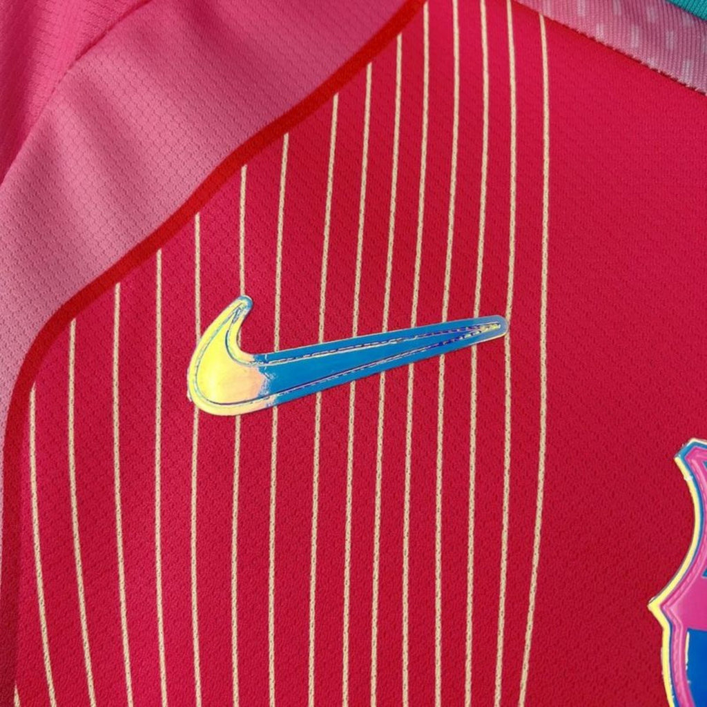 Camiseta Barcelona alternativa rosa 2025/26
