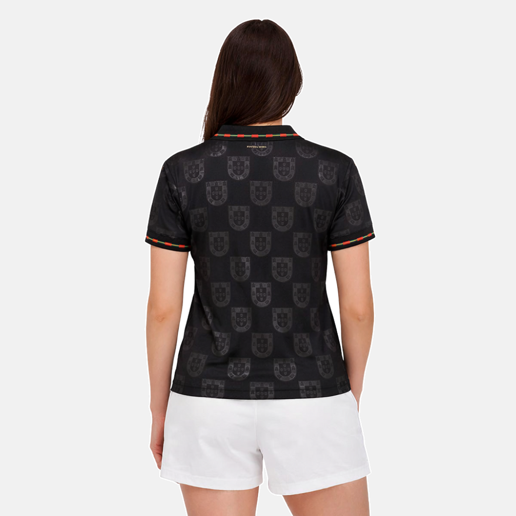 Camiseta Femenina Selección de Portugal edición especial pantera negra EUSÉBIO 2026/27