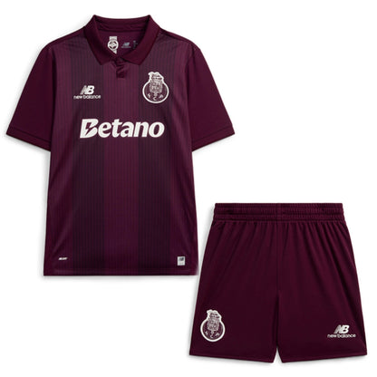 Conjunto infantil dragão ALTERNATIVA 2026/27 rubi secundário