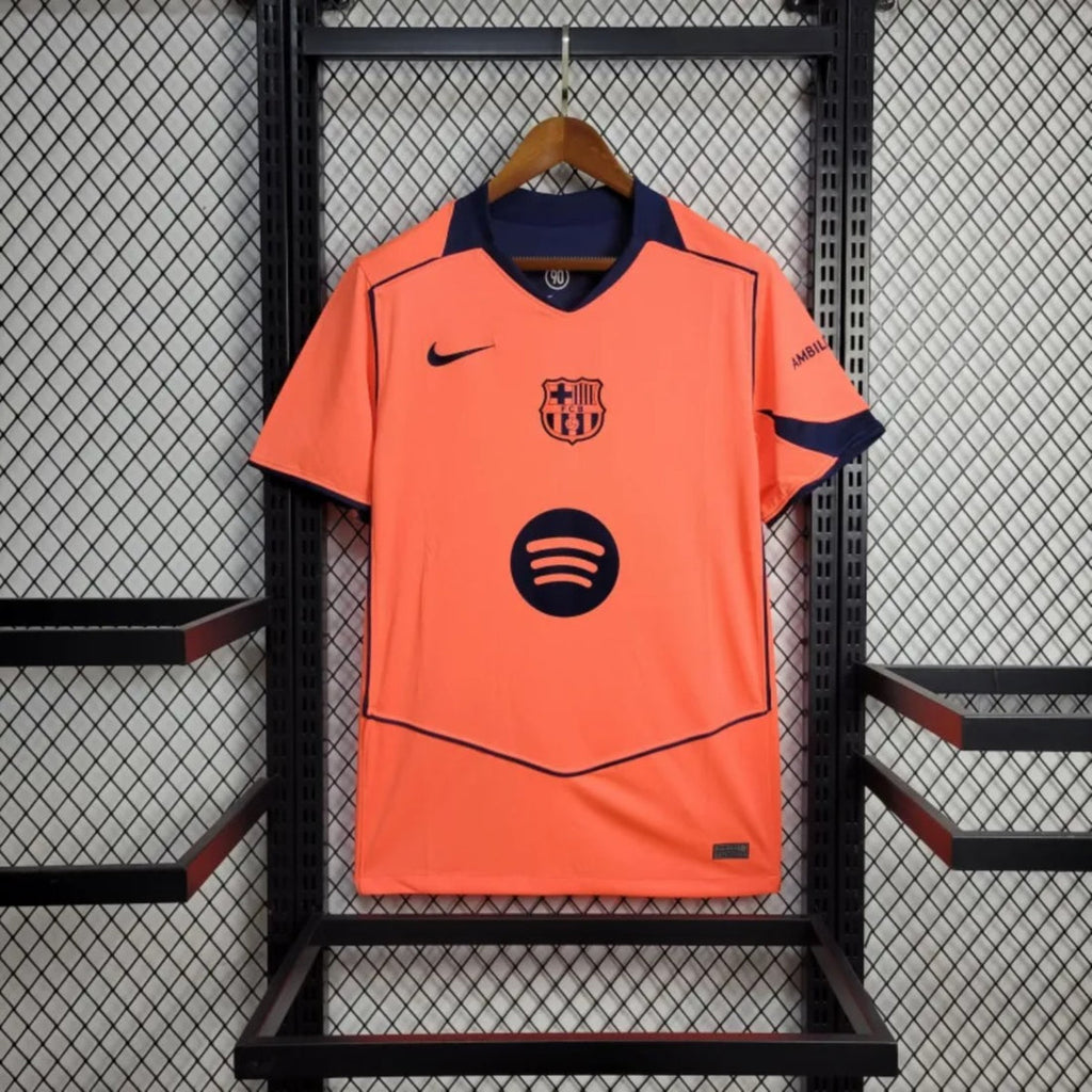 Camiseta FC Barcelona tercera naranja 2025/26 - TOTAL 90