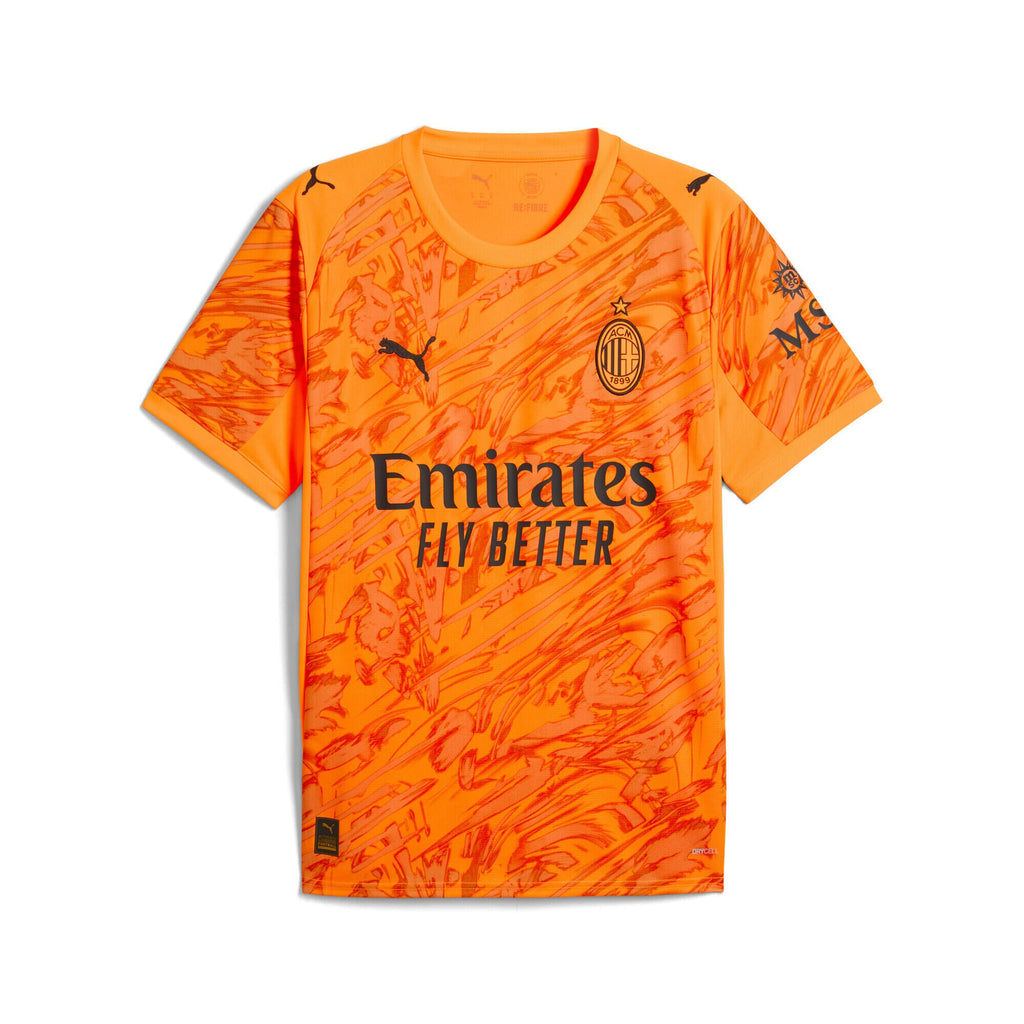 Camiseta Milan alternativa naranja 2025/26